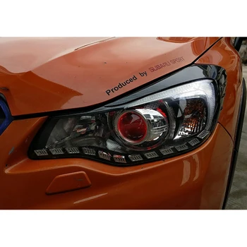 Avto Styling ABS Smerniki Obrvi Dekorativni Pokrov Nalepke Trim za Subaru XV 2012-2016