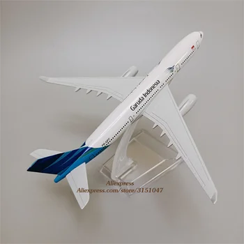 16 cm Zlitine Kovin Zraka Garuda Indonesia Airbus 330 A330 Airlines Letalo Model Airways Letalo Model Diecast Zrakoplova Darila