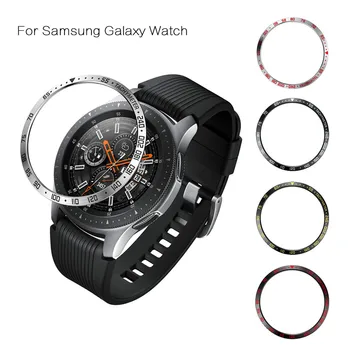 Plošče Tesnilo za Samsung Galaxy Watch 42mm/46mm Samolepilna Kuverta Anti Scratch iz Nerjavečega Jekla Kovinske Nalepke za Samsung Prestavi S3