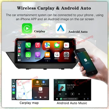 Android 11 10.25 palca Za BMW X1 (E84 2009~avto multimedijski predvajalnik, GPS navigacija 8Core 8+128G Carplay 4G Avto cd CIC sistem