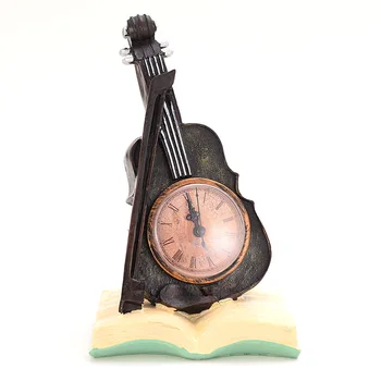 [Novo] Letnika Kiparstva Simulacije Violino knjigo ura model Kip Umetnosti Carving Smolo artware Figur Doma Odlikovanja