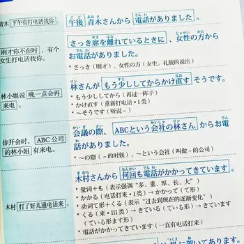 Japonski Učenje Jezika Manga Knjige Osnovni Standardni Vnos Besednjak Besed Odraslih Japonski Kolorit Vnos Knjige Najstniki