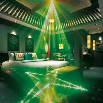 Tremblay Laserski Projektor Svetlobe 64 Vzorci DJ Luč Disco Glasbe RGB Razsvetljavo Učinek Lučka za Božič KTV Doma Stranka