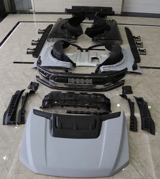 Tovornjak Odbijača Žar Strani Korak Motor Nape Svetlobe za Celotno Telo, Kompleti za F150 Body Kit 2021