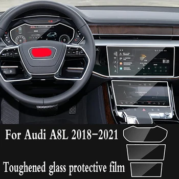 Za Audi A8 S8A8L 2018 2019 2020 Avto GPS navigacija film LCD zaslon Kaljeno steklo zaščitno folijo Anti-scratch Film Dodatki