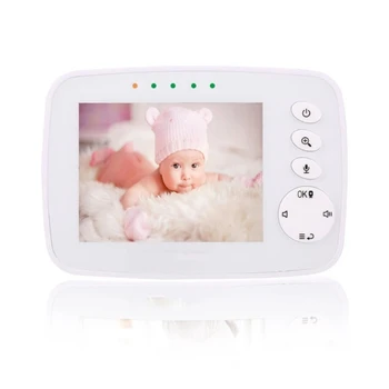 Video Baby Monitor s Kamero 960ft Dolge razdalje, Velik Zaslon dvosmerni Pogovor