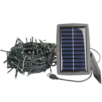 500LED Solar Powered Pravljice Luči Vrt Božično zabavo, na Prostem, v Zaprtih prostorih