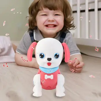 Robot Igrača za Psa baterijsko Pes Z Zvokom Robot Igrača Kuža Z Led Zvoke, Ples In Hoja RC Robot Za Otroke