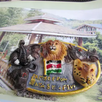 Nacionalni Park Turizma Memorial Hladilnik Magnet Kenija Kenija
