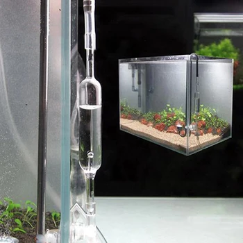 Akvarij CO2 Mehurček Števec Vode, Rastline Fish Tank CO2 Regulator Sistem za Vbrizgavanje Napravo za Merjenje CO2 Difuzor Dodatki