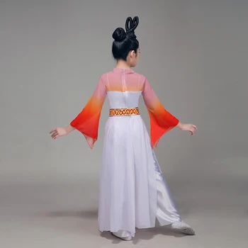 Kitajski Folk Dance Stari Klasični Plesne Kostume Dekleta Sodobno Plesne Prakse, Kostume Yangko Ples Nositi Oblačila Hanfu