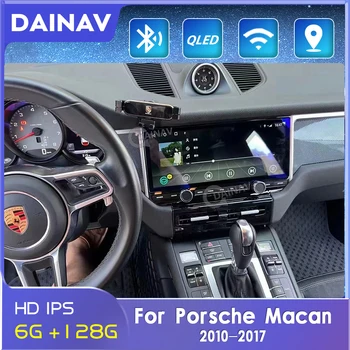 12.3 inch Android Avto Radio Za Porsche Macan 2010-2017 Avto Multimedijski Predvajalnik, Stereo Zvoka GPS Navigacije Carplay Vodja enote