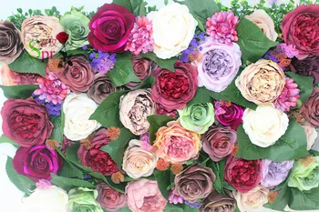 SPR nova zasnova 10pcs/veliko visoko kakovostnih poroko 3D yiwu cvet stenske luči umetno rose hydrangea cvetlični aranžmaji