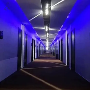 Zunanji Nepremočljiva IP67 LED Stenska Svetilka Skladu Ray LED Wall Rov Linijskih Oltarja Spalnica Hotel Dekorativne Razsvetljave Okno Stenske Luči