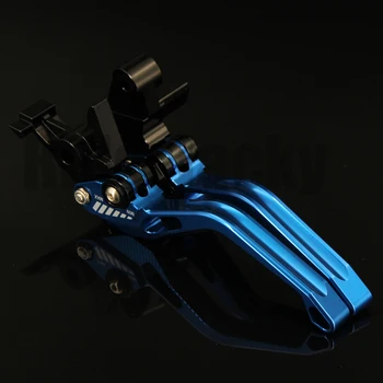 3D-modela (Rhombus Votlih) Modra CNC Motocikel Nastavljiv Zavore, Sklopka Vzvod Za Honda NC750 X-NC750X