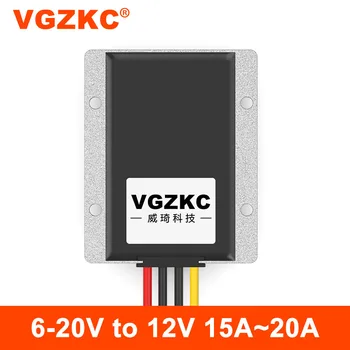 VGZKC 6-20V, da 12V DC pretvornik, 12V, da 12V urejena napajalni modul DC-DC avtomobilski napajalnik