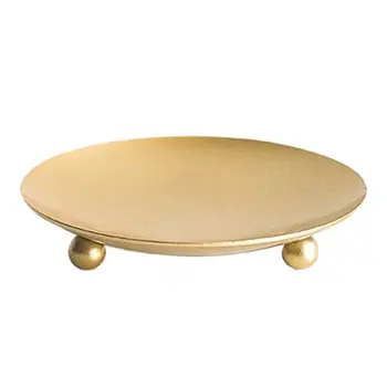 Mini Nordijsko Zlato Železni Svečnik Ustvarjalne Preprost Geometrijski Ploščici Romantično Svečo Pokal Tabela Dekoracijo