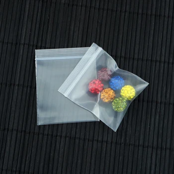 3x3.5 cm Debel 0,2 mm 1000pcs/Veliko majhnih jasno Samozaposlene Zapiranje ZipLock Plastičnih tabletke embalaža, vrečke po meri plastično vrečko