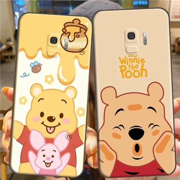 Disney Winnie The Pooh Za Samsung S9 S9Plus Mehko Silicij Nazaj Telefon Pokrov Zaščitni Črni Tpu Primeru Funda Coque Nazaj Mehko