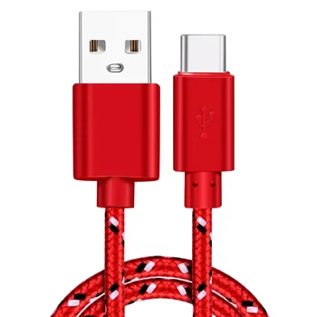 USB Tip C Kabel Najlon Pleteni 1M 2M 3M za Sinhronizacijo Podatkov, Hitro Polnjenje USB C Kabel Za Samsong S9 S10 Xiao mi8 Huaweii P30 Tip-c